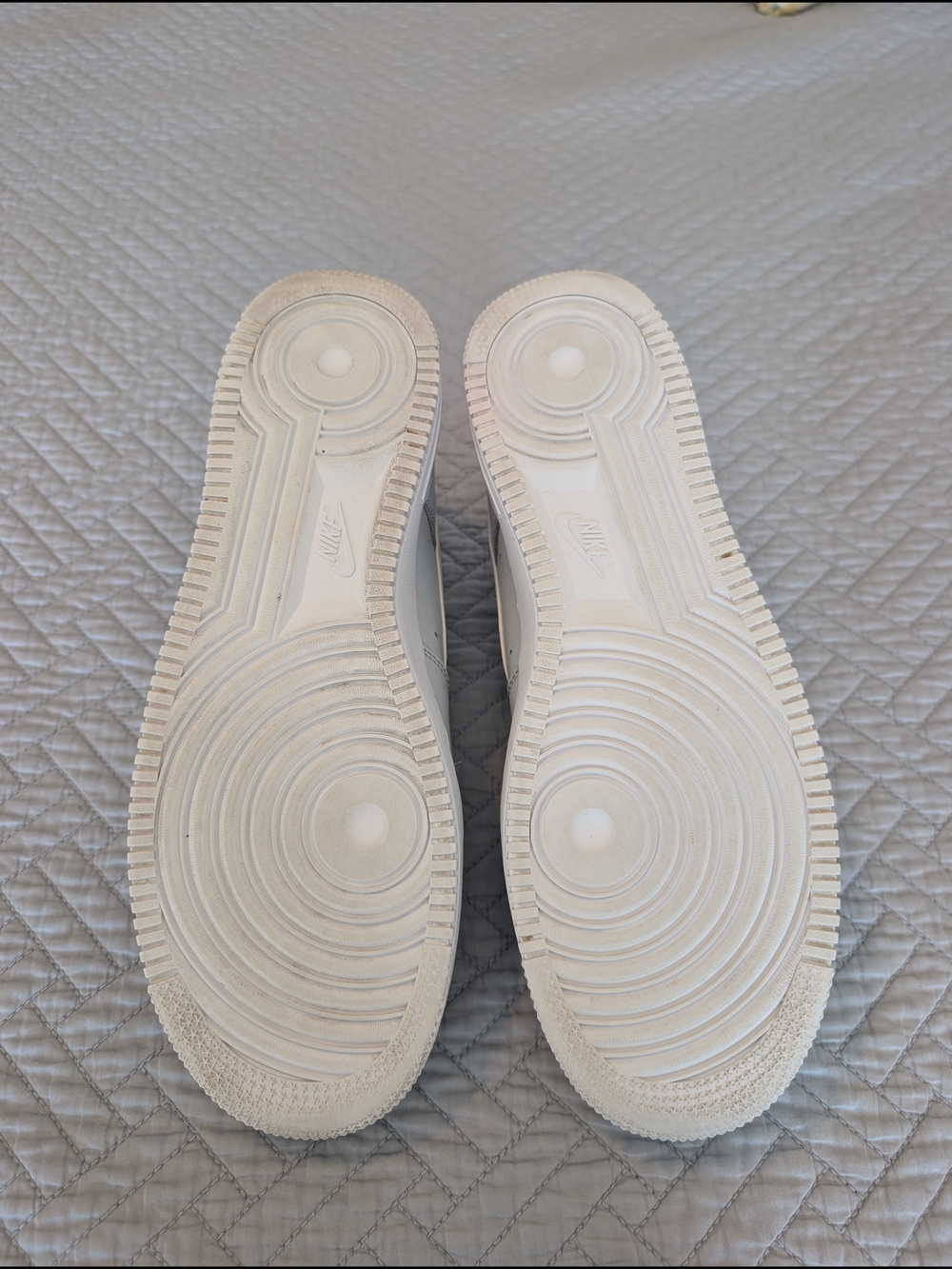 Nike Air Force 1 Low Light Blue  White Sneakers Size 13 (0326) - Picture 11 of 14